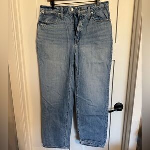 Madewell The Perfect Vintage Straight Jean - size 30